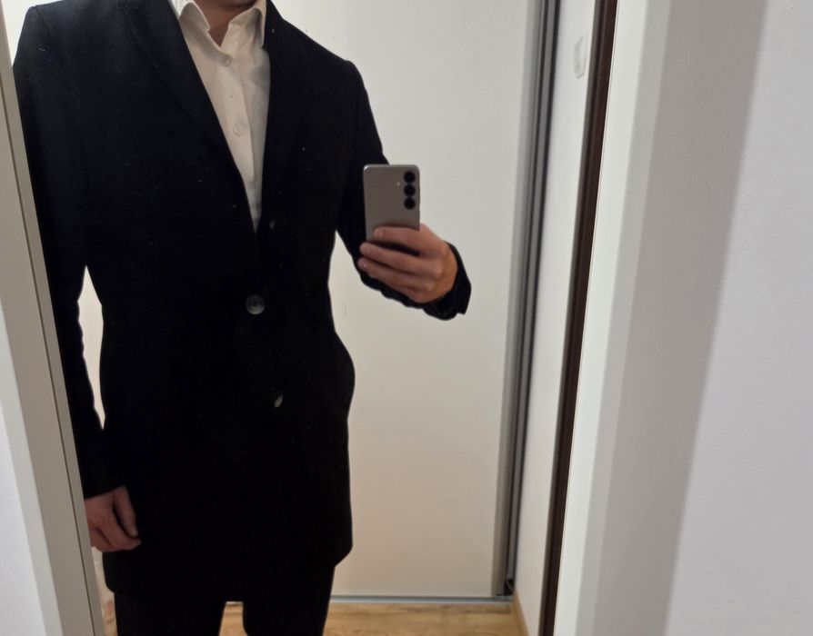 Vand paltoane negru, bleumarin, gri Tom Tailor, marimea S