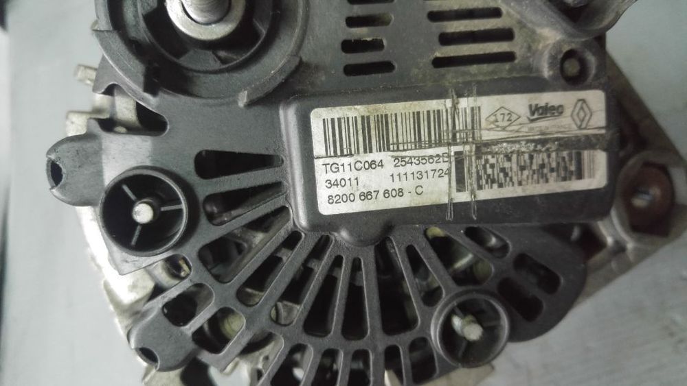 alternator 1.5 dci euro 4 renault clio 2 kangoo megane 8200667608c
