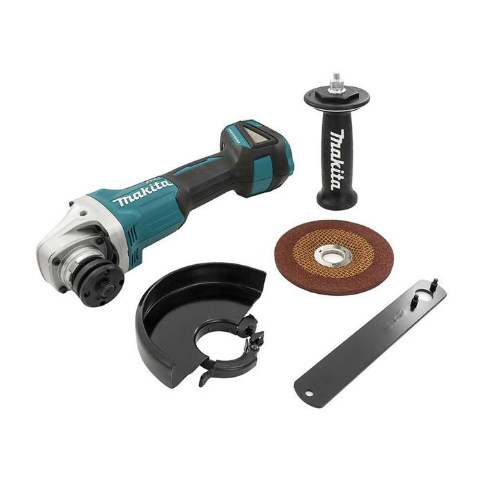 Ъглошлайф акумулаторен, безчетков, Makita DGA504Z, 18V, LXT, 125 мм