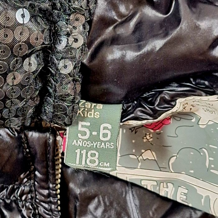 Пуховик Zara для девочки 11 лет