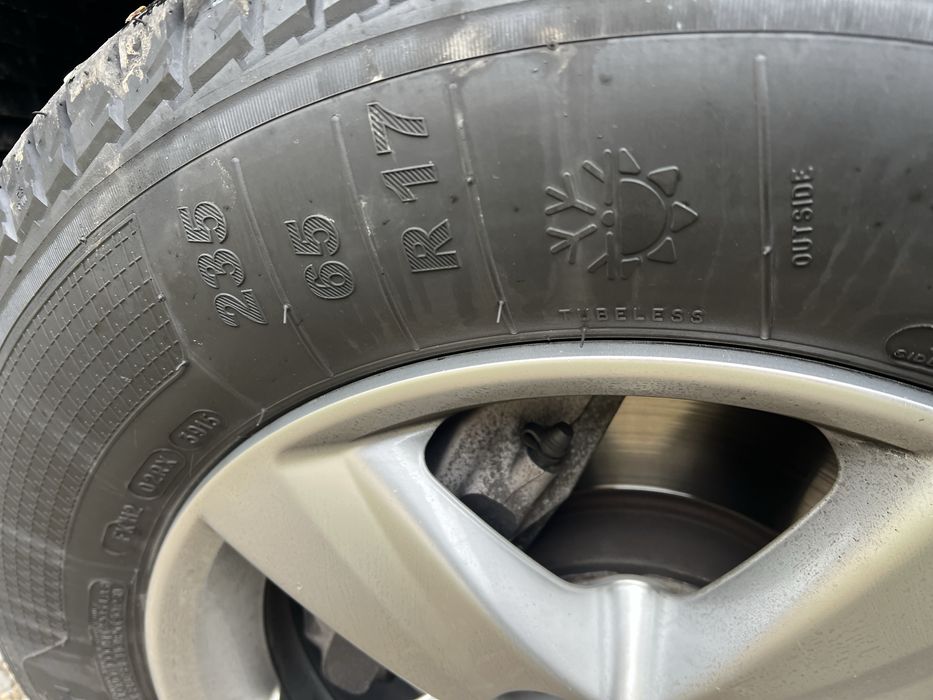 Vand jante aluminiu vw touareg 235/65/17