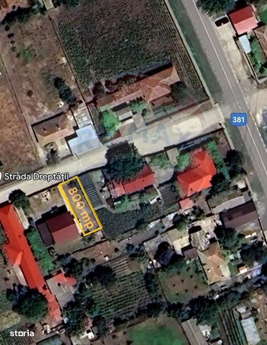 Teren Valea Dacilor -intravilan de vanzare / Strada Dreptatii-800mp