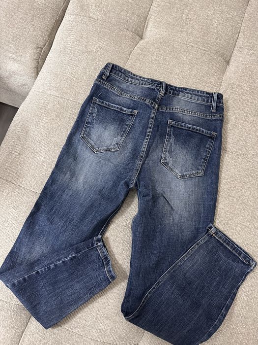 Дамски дънки с пайети