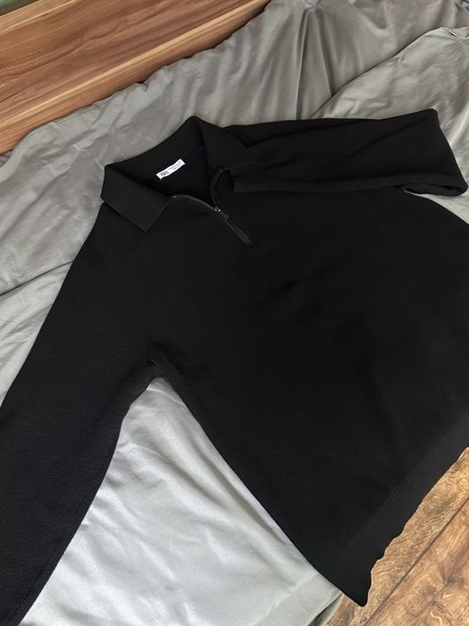 Черный полузамок ZARA