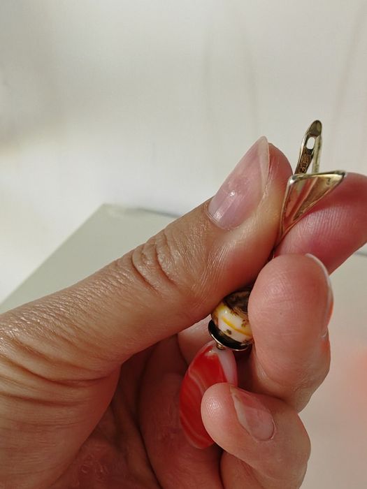 Набор серьги и кольцо