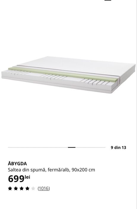 Pat suprapus IKEA copii