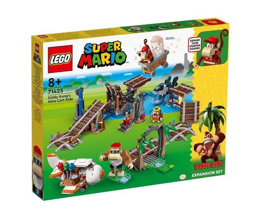 LEGO Super Mario 71425 - Diddy Kong's Mine Cart Ride Expansion Set