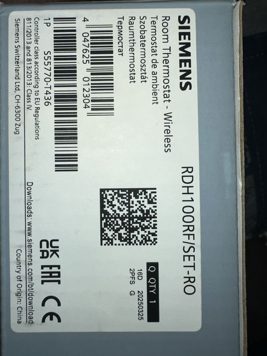 Termostat Siemens