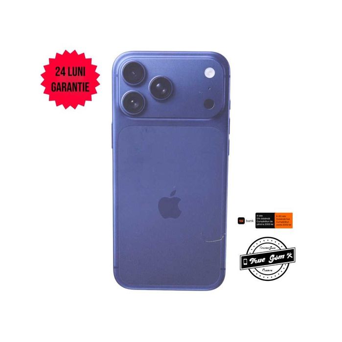 iPhone 17 Pro 512GB Deep Blue - GARANTIE 24 LUNI | TrueGSM