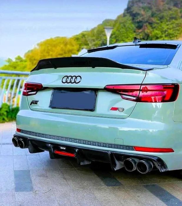 Спойлер за багажник ауди а4 б9 седан р стил / audi a4 b9 spoiler R