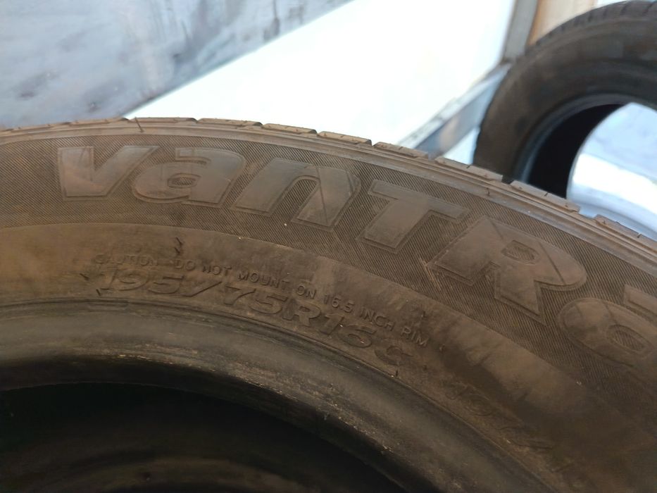 Anvelope vara 195 75 16c hankook 2018 9mm