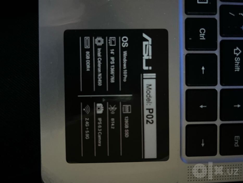 ASIJ pc notubuk windows 11 ssd 128gb ddr4 8gb wep kamera