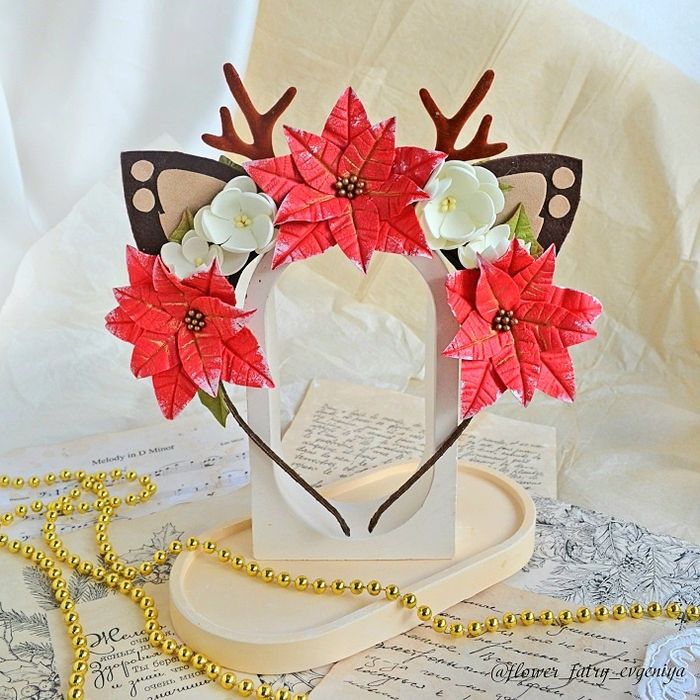 Ободок оленя конфетки