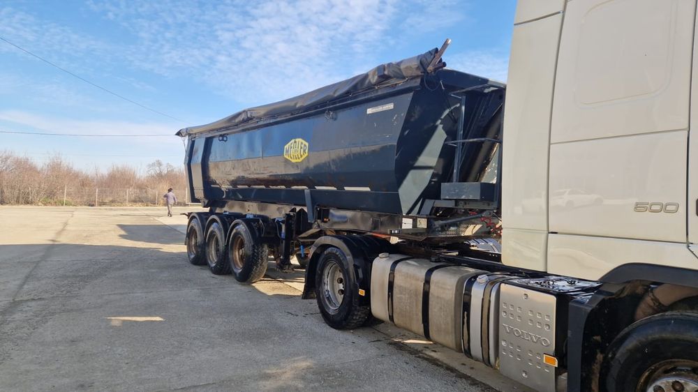 Semiremorca Meiller Kipper 24mc an 2008 bena piatra