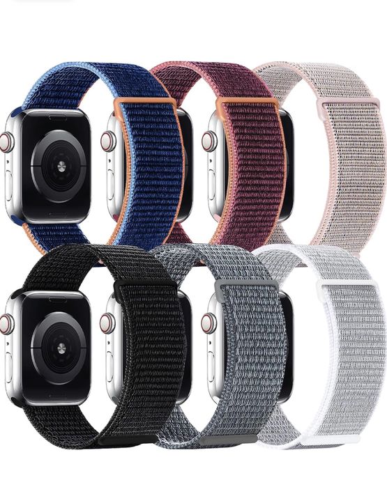 Curea Apple Iphone Nylon Scai Lopp Folie Silicon 38/40/41/42/44/45/49