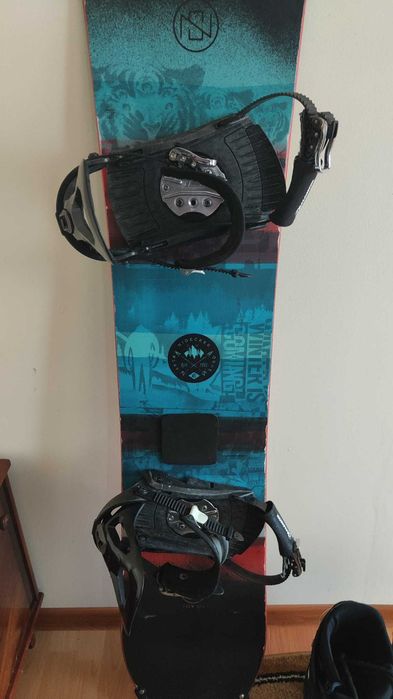 Placa de snowboard Nidecker, legaturi si boots