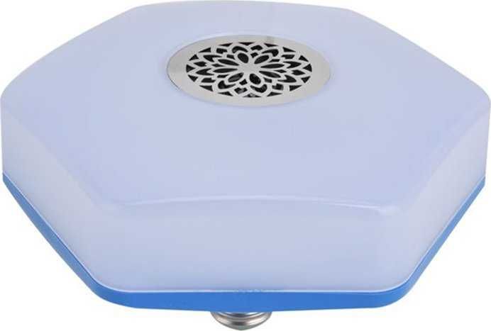 Bec LED RGBW cu difuzor Bluetooth si telecomanda 13 culori + muzica