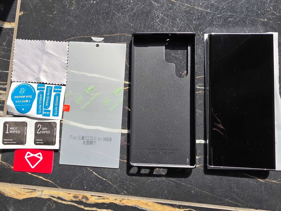 SAMSUNG S22 Ultra 5G, 256GB, 12GB RAM, Neverlock, Foto 108MP, White