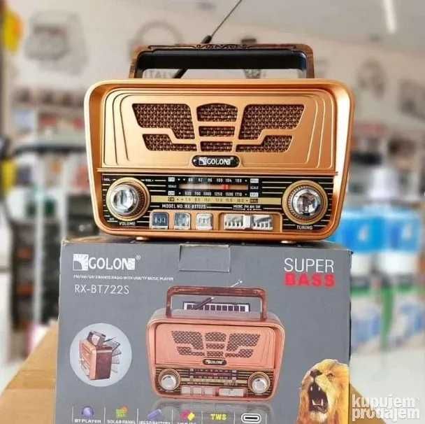 Уникално соларно радио Golon bt722