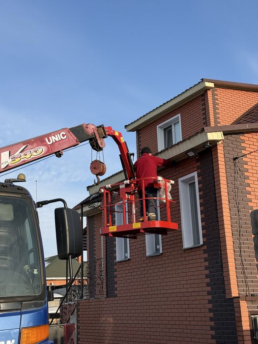 Услуги манипулятора и автовышки