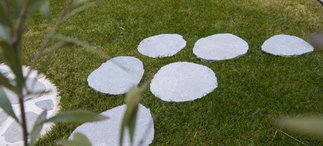 Pasi japonezi/ardezie/amenajare gradina/pasi de gradina Ovali