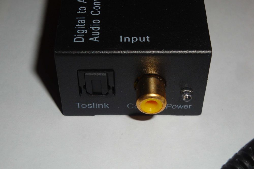convertor audio digital pentru TV semnal digital la analogic