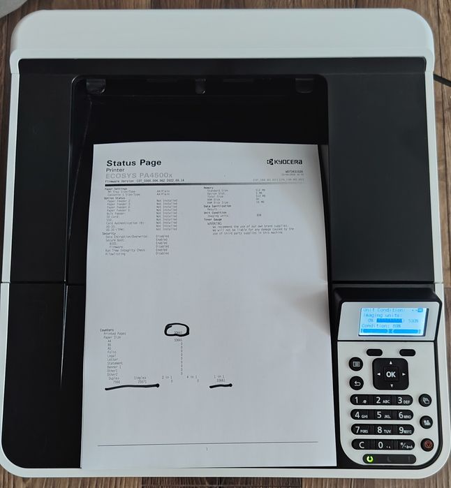 Imprimanta Kyocera PA4500X