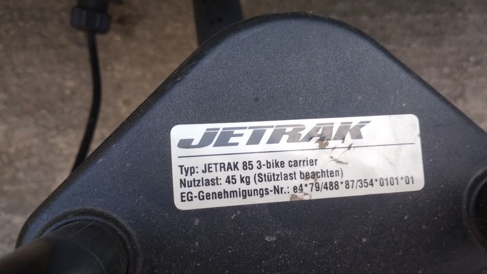 Стойка за велосипеди, стойка за теглич за 3 велосипеди