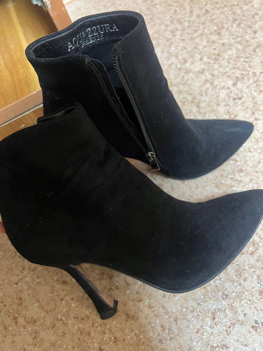 сапожки с каблуком