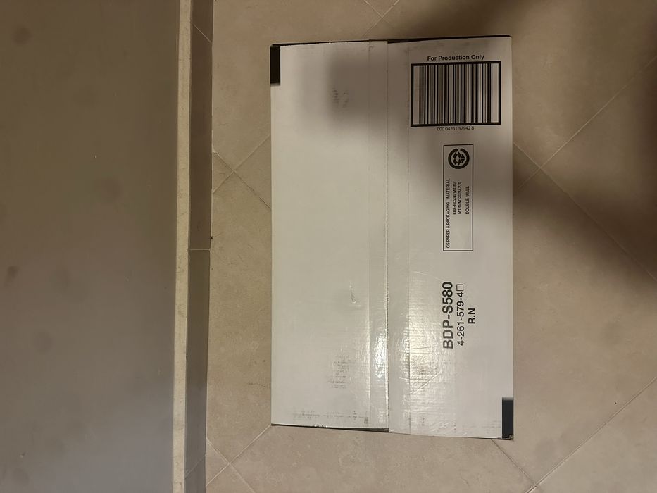 Sony BDP-S580 3D-Blue Ray