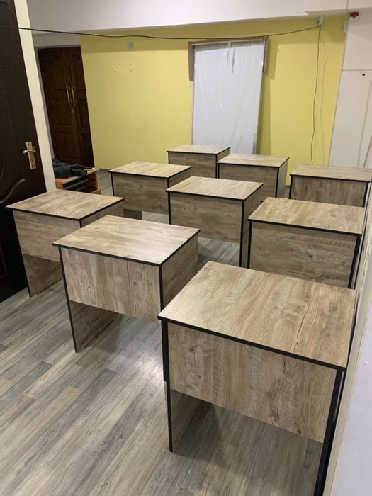 Одинарные парты для учебных центров а также штучно по приемлемой цене