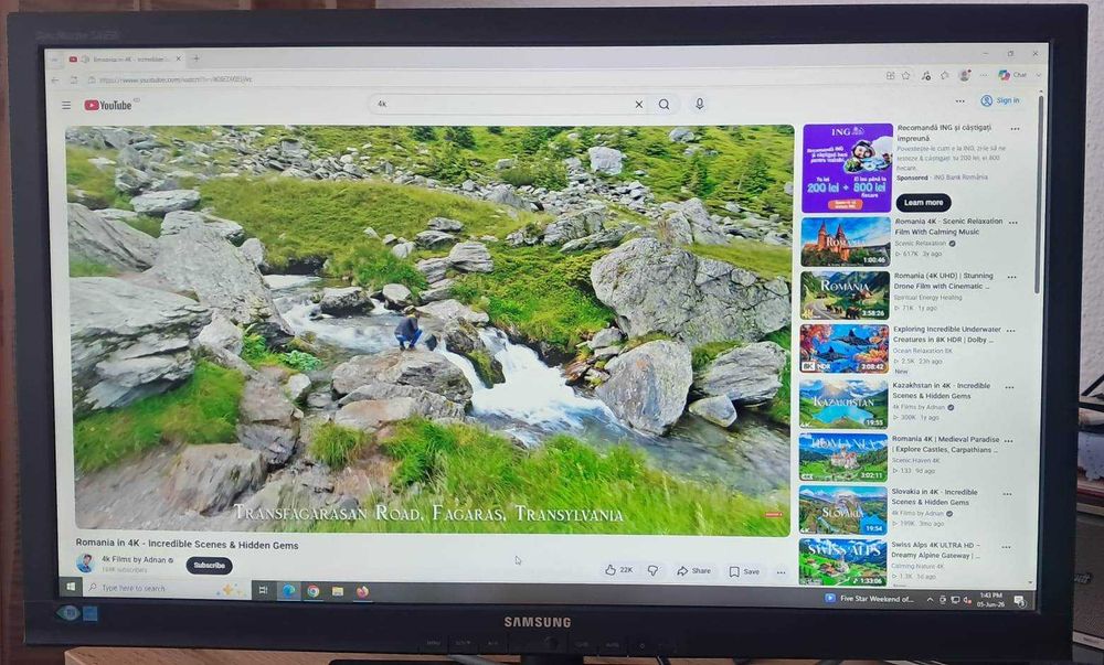 Monitor Samsung si Philips de 27”