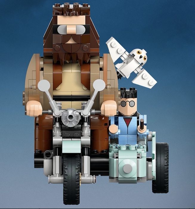 LEGO® Harry Potter 76443 - Разходка с мотоциклет на Хагрид и Хари Потър