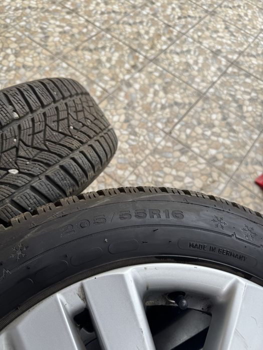 Anvelope de iarna +jante aluminiu