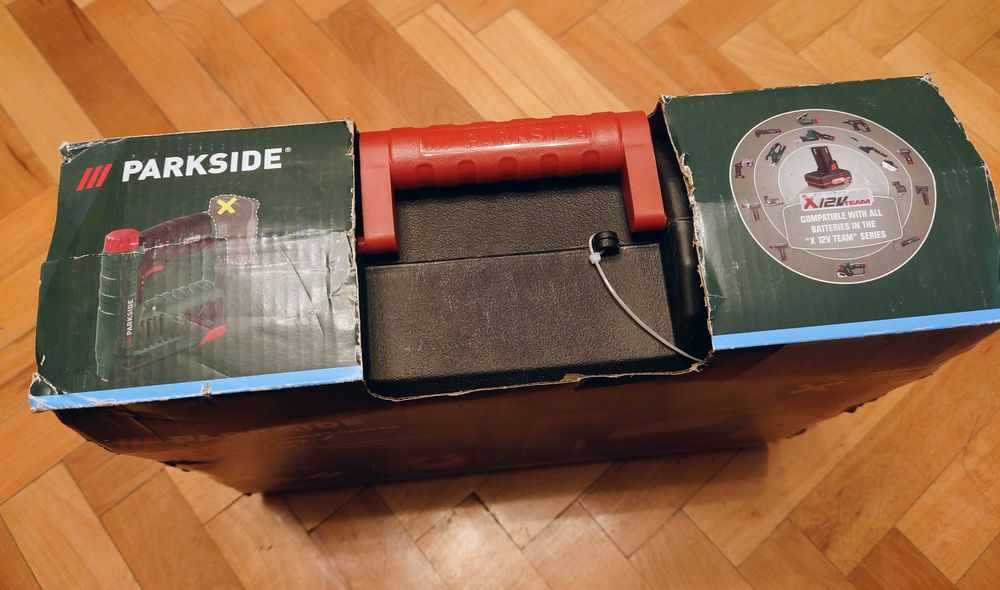 Capsator cu acumulator 12v Parkside