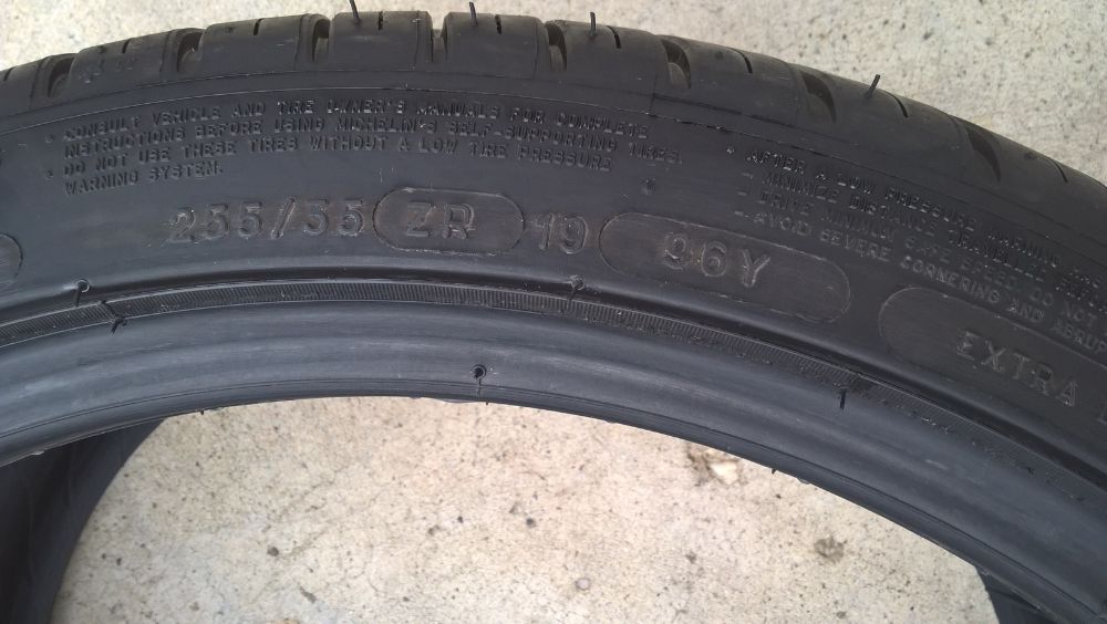 O anvelopa vara 255 35 19 michelin pilot sport 3 run flat cu 7,8 mm