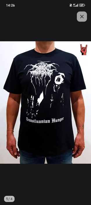 Футболка метал группы Darkthrone