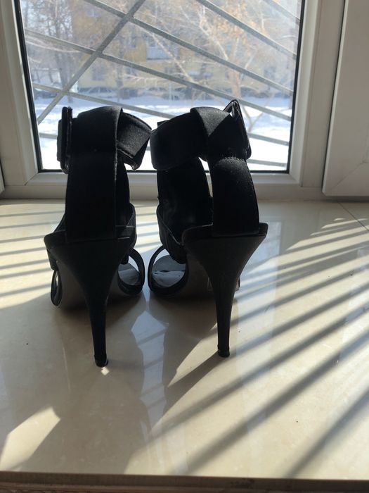 Босоножки вечерние, каблук 12 см