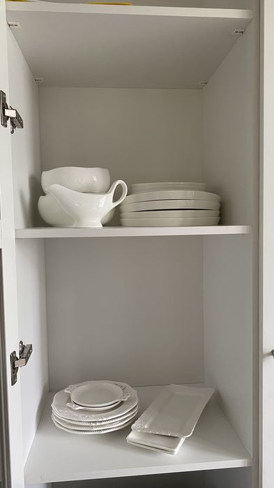 Шкаф-витрина Амели 2-102x220 Белый