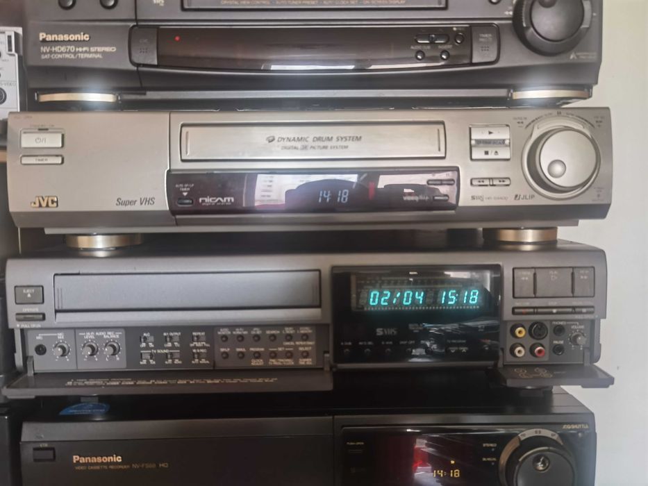 Videorecorder s-vhs Jvc hr-s 4700