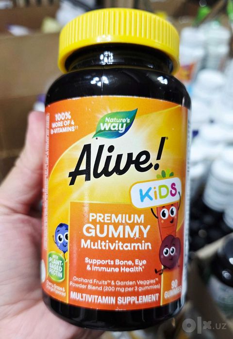 ДОСТАВКИ НЕТ Nature's Way Alive kids premium детские мультивитамины