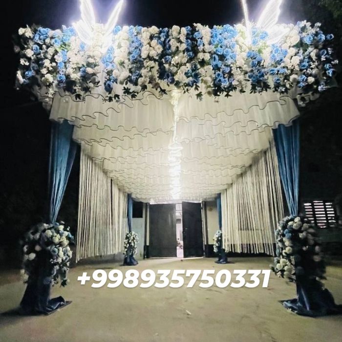 Скидкада Оформления afarmleniya tõy va beshik to'y bezatish xizmati