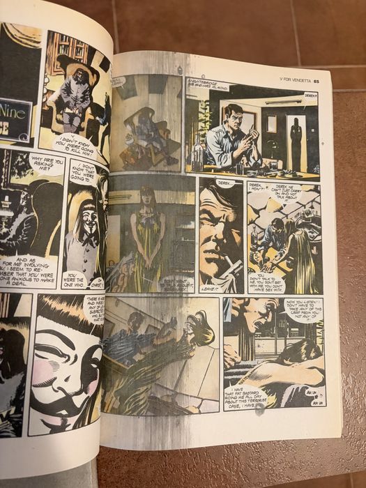 V for Vendetta комикс