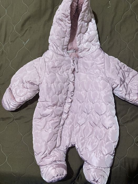 Зимни космонавти за бебе 0-6 месеца