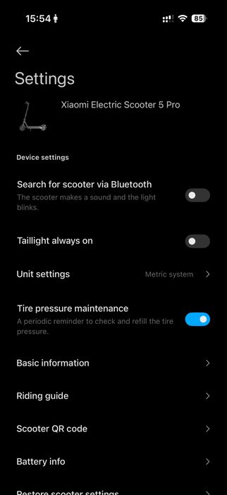 Trotineta Electrica Xiaomi 5 Pro, 400 - 1000W, 25 Km/h, Autonomie 60 Km, Negru