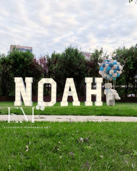 Cifre si Litere luminoase VOLUMETRICE (LED) Majorat / Zile de Nastere