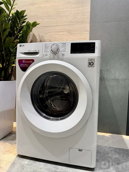 LG Inverter Direct Drive 9 кг кир ювиш машинаси / Жуда яхши ҳолатда