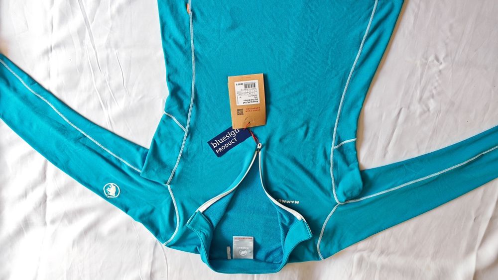 Ново!Mammut Aenergy ML Half Zip Pull Women-М размер
