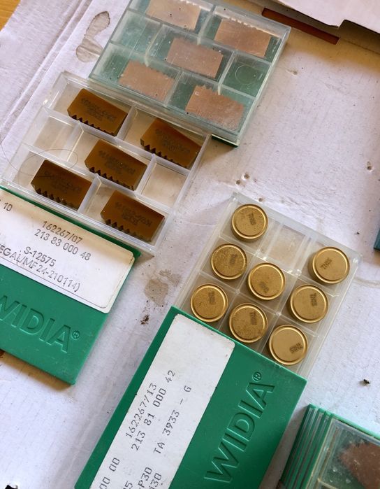 Pastile widia, nu vidia pentru strung filet