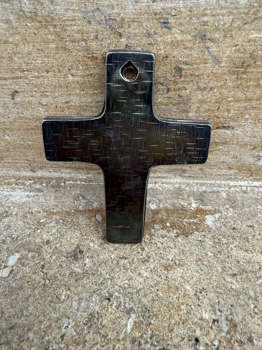 Cruce din argint 800 vechi Religios - 60 gr